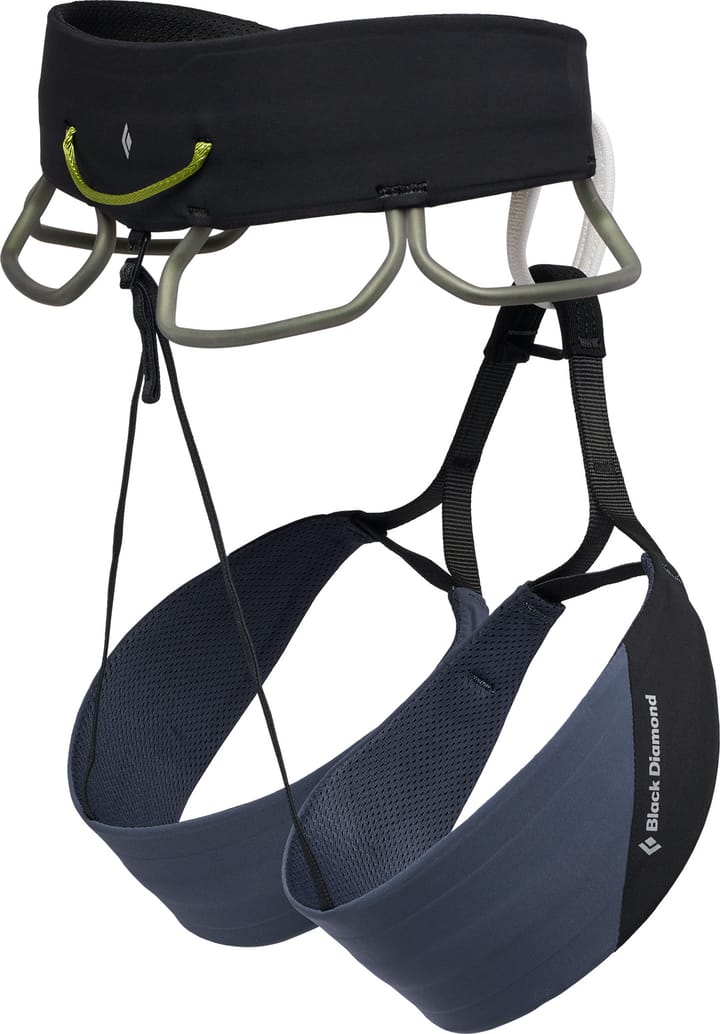 Black Diamond Men's Solution Harness Carbon Black Diamond