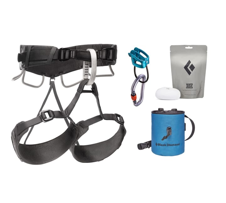 Black Diamond Momentum 4S Harness Package Anthracite Black Diamond