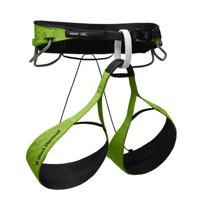 Black Diamond Recco Vision Airnet Harness Envy Green Black Diamond