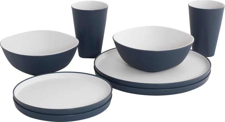Outwell Gala 2 Person Dinner Set Navy Night Navy Night Outwell