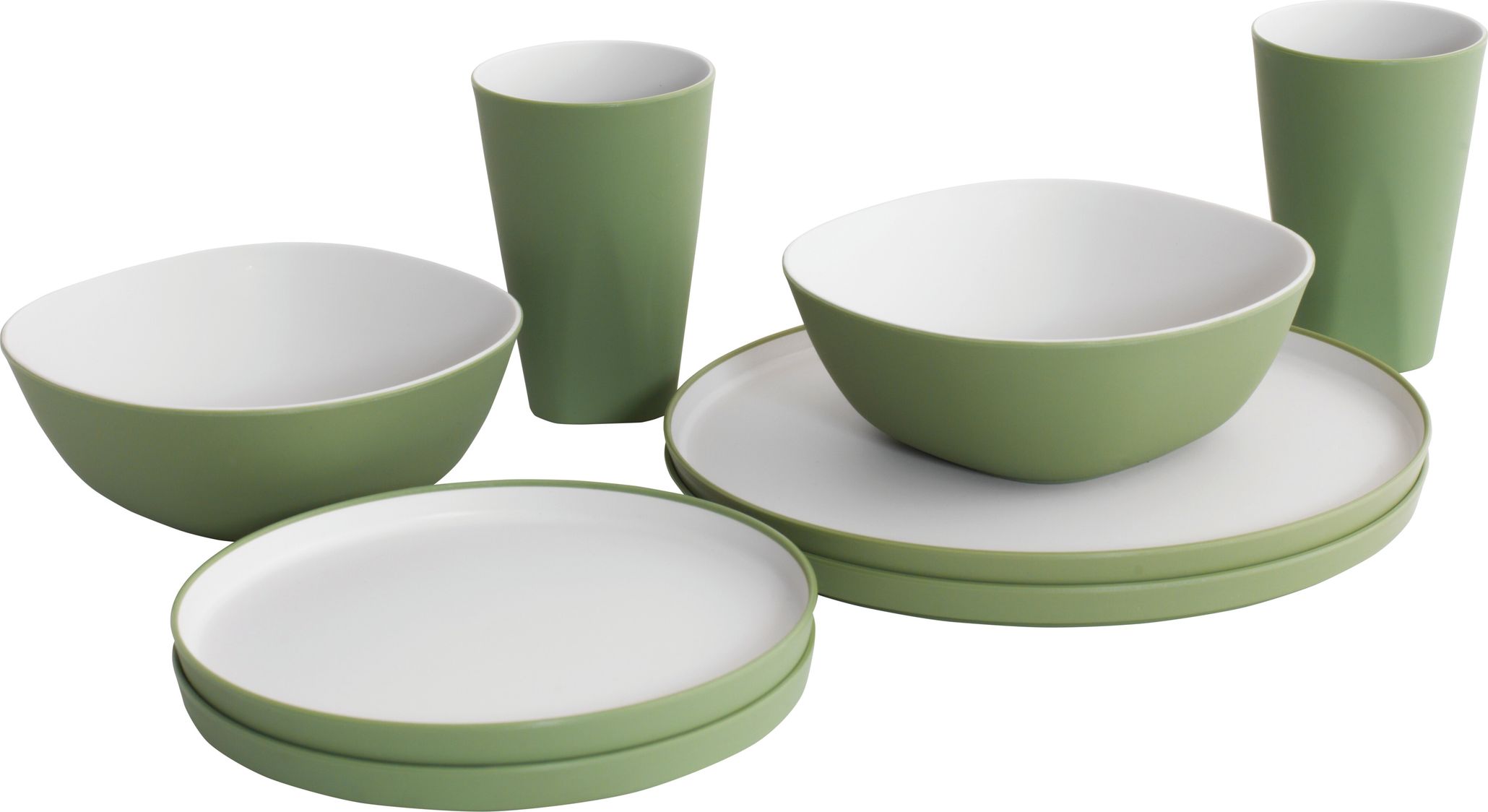 Outwell Gala 2 Person Dinner Set Shadow