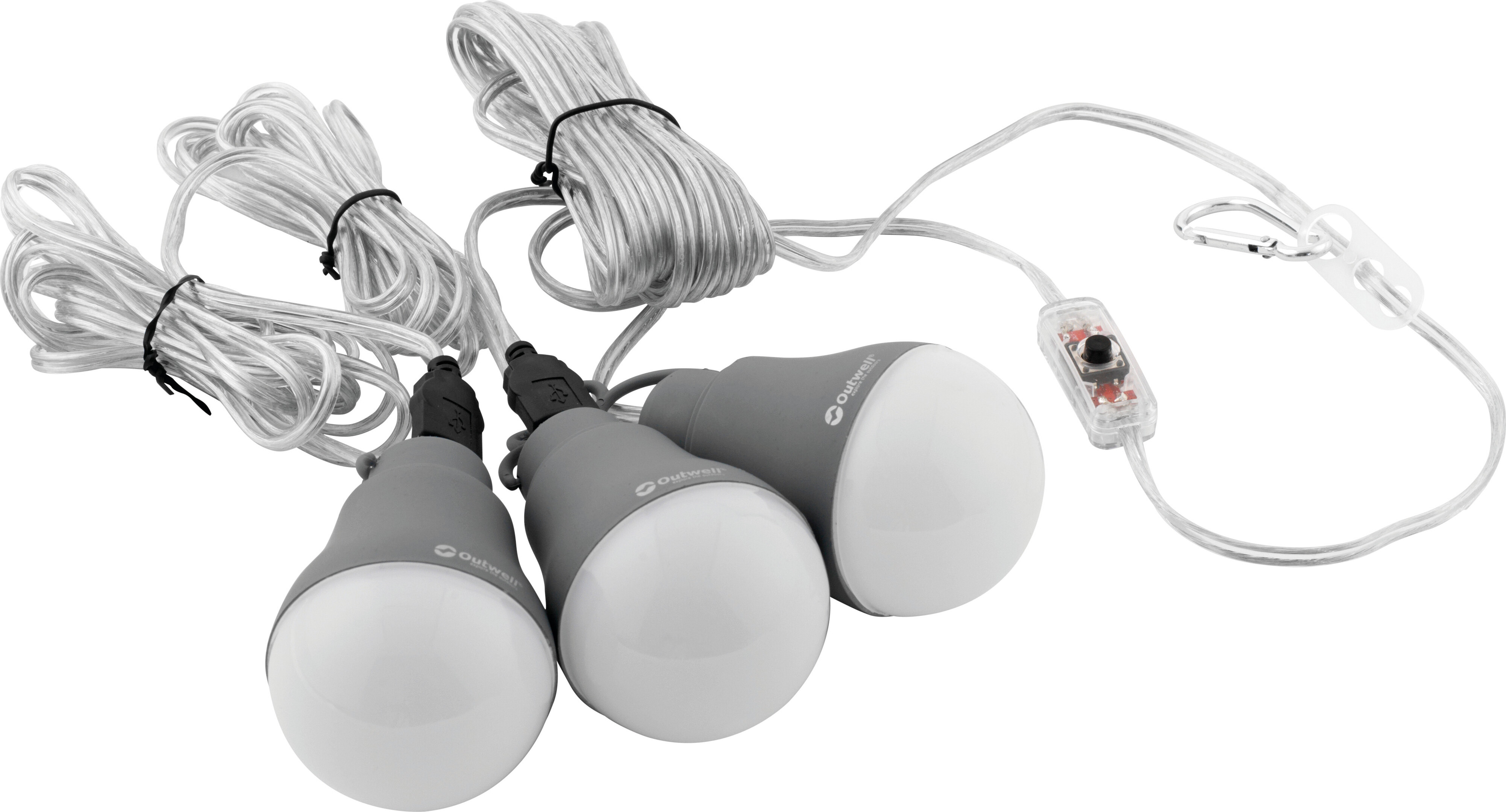 Outwell Epsilon Bulb Set Black & Grey Lyktor OneSize