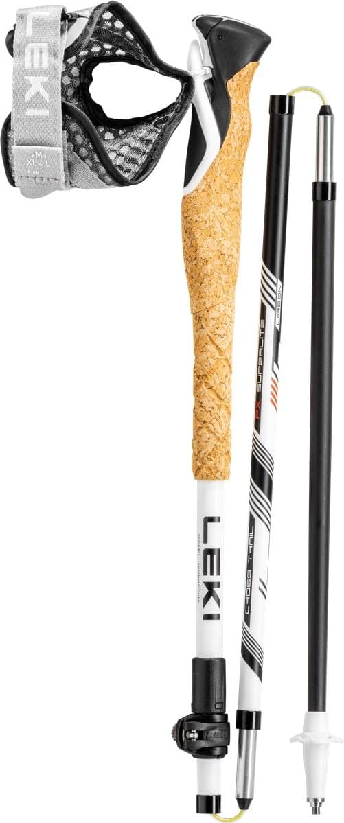 Leki Cross Trail Fx Superlite White