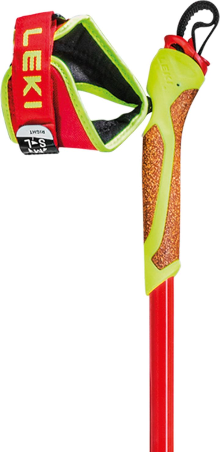 Leki HRC Max FRT Bright Red-neonyellow-carbon Structure Leki
