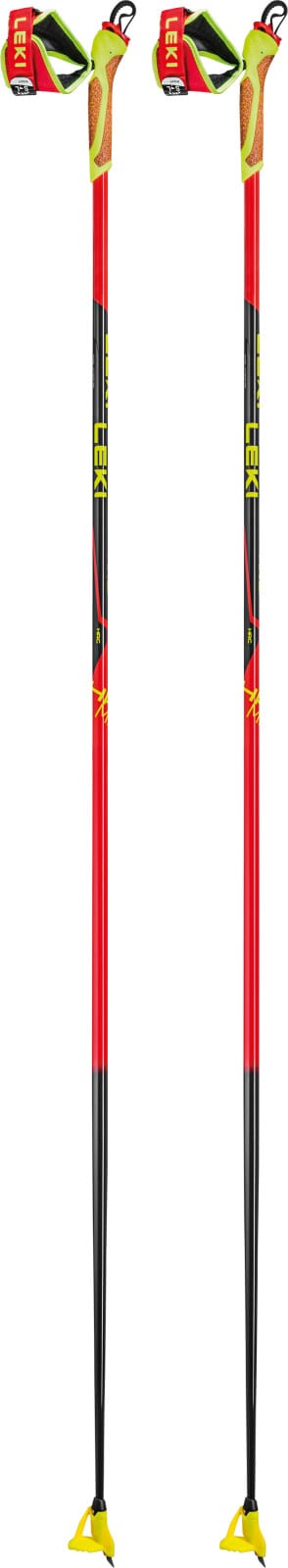 Leki HRC Max FRT Bright Red-neonyellow-carbon Structure Leki