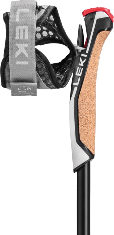 Leki Instructor Lite Dark Anthracite-silvergrey-bright Red Leki
