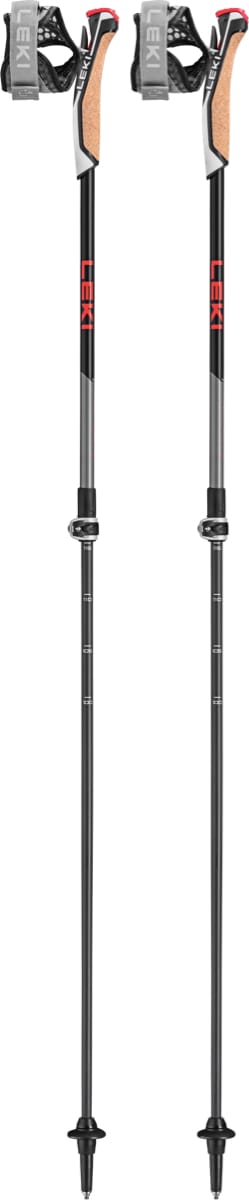 Leki Instructor Lite Dark Anthracite-silvergrey-bright Red Leki