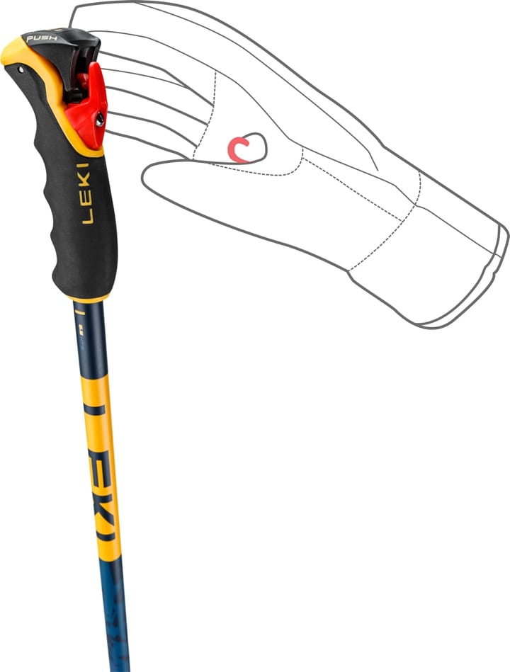 Leki Spitfire Vario 3D Denimblue-Aegeanblue-Mustardyellow Leki Leki Spitfire Vario 3D Denimblue-Aegeanblue-Mustardyellow Leki
