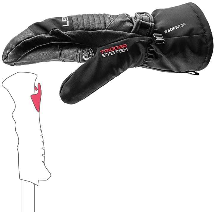 Leki Xplore XT 3D Mitt Black Leki Leki Xplore XT 3D Mitt Black Leki