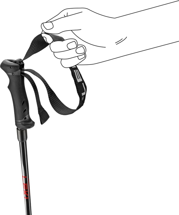 Leki Hot Shot Anodized Black Leki