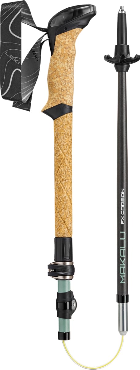 Leki Makalu Fx Carbon Naturalcarbon-malachite Green-black Leki