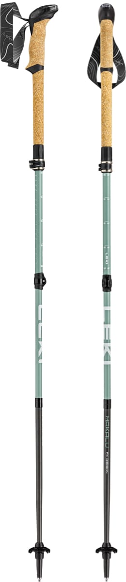 Leki Makalu Fx Carbon Naturalcarbon-malachite Green-black Leki