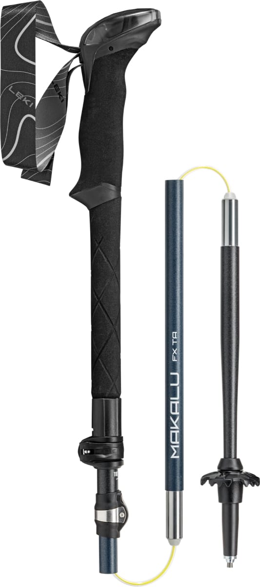 Leki Makalu Fx Ta Black-stone Blue Dark-white Leki