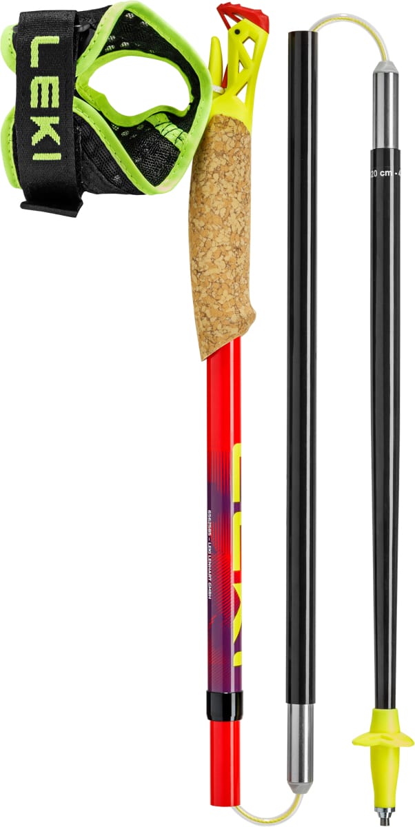 Leki Ultratrail Fx.One Bright Red-violet-neonyellow Leki