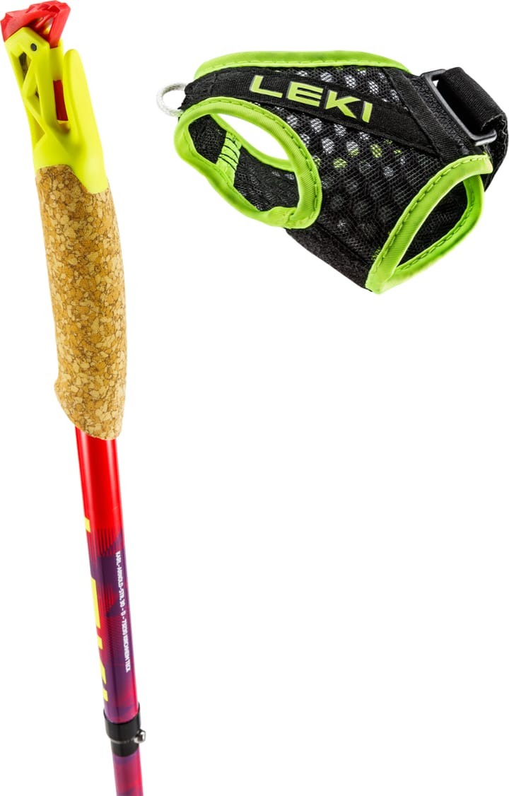 Leki Ultratrail Fx.One Bright Red-violet-neonyellow Leki