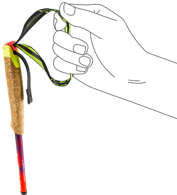 Leki Neotrail Pro Fx.One Sl Bright Red-violet-neonyellow Leki