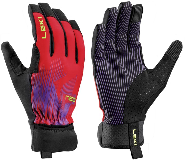Leki Neotrail Storm Red-violet-neonyellow Leki