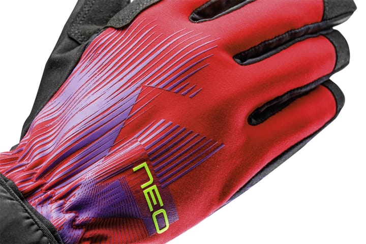 Leki Neotrail Storm Red-violet-neonyellow Leki