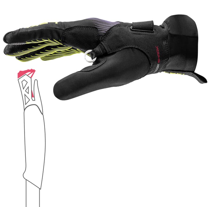 Leki Ultratrail Storm Tr Black-neonyellow-violet Leki