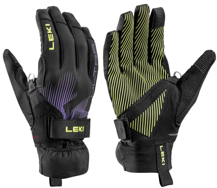 Leki Ultratrail Storm Tr Black-neonyellow-violet Leki