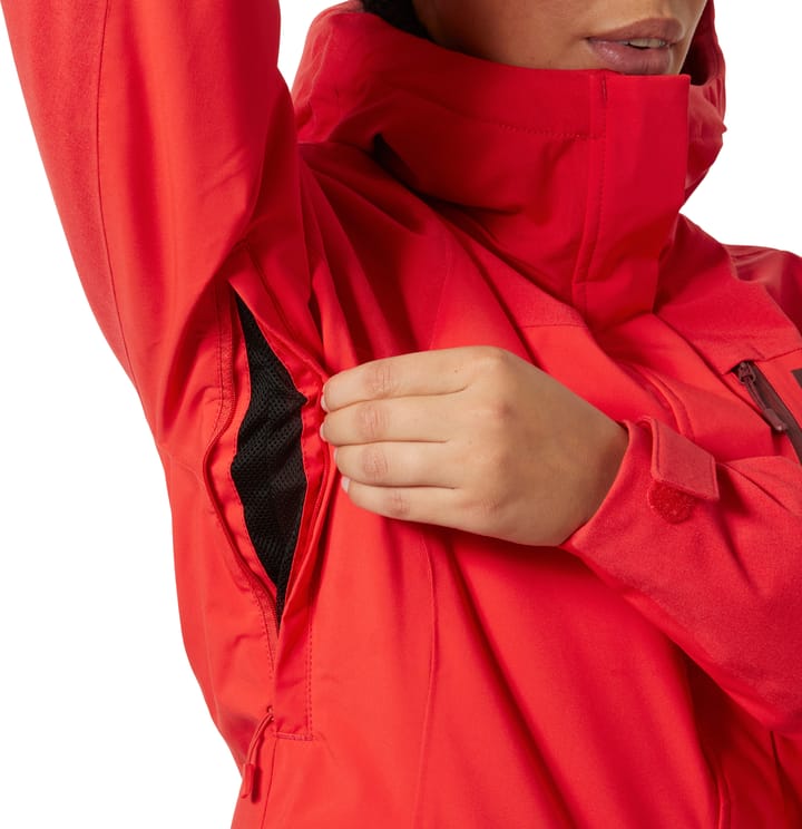 Helly Hansen Women's Snowplay Jacket Red Helly Hansen