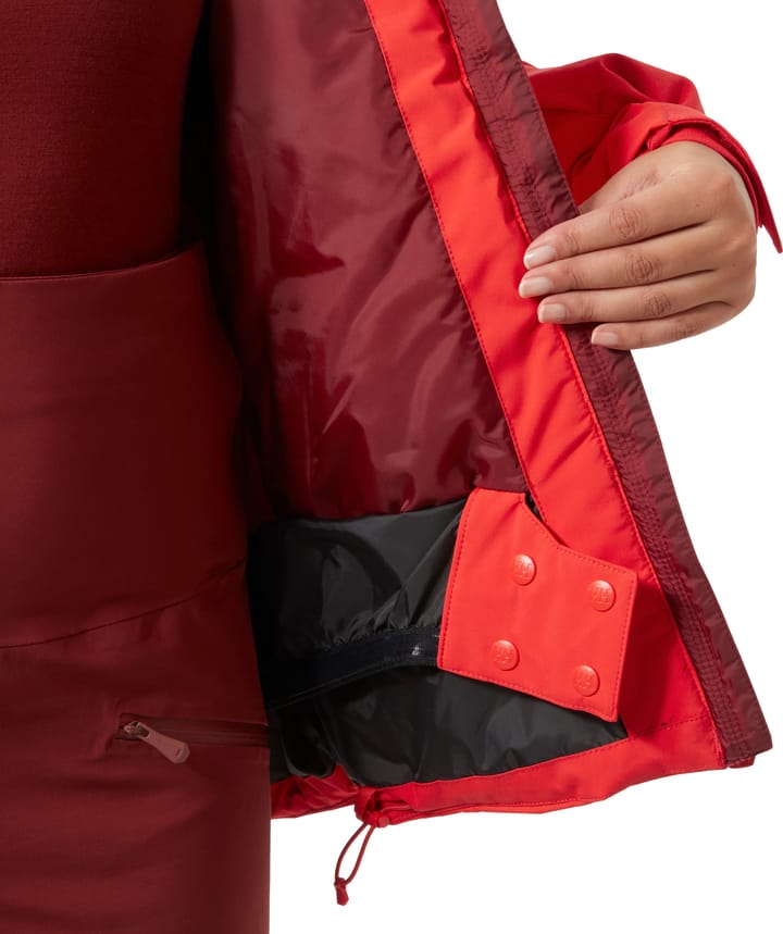 Helly Hansen Women's Snowplay Jacket Red Helly Hansen Helly Hansen Women's Snowplay Jacket Red Helly Hansen