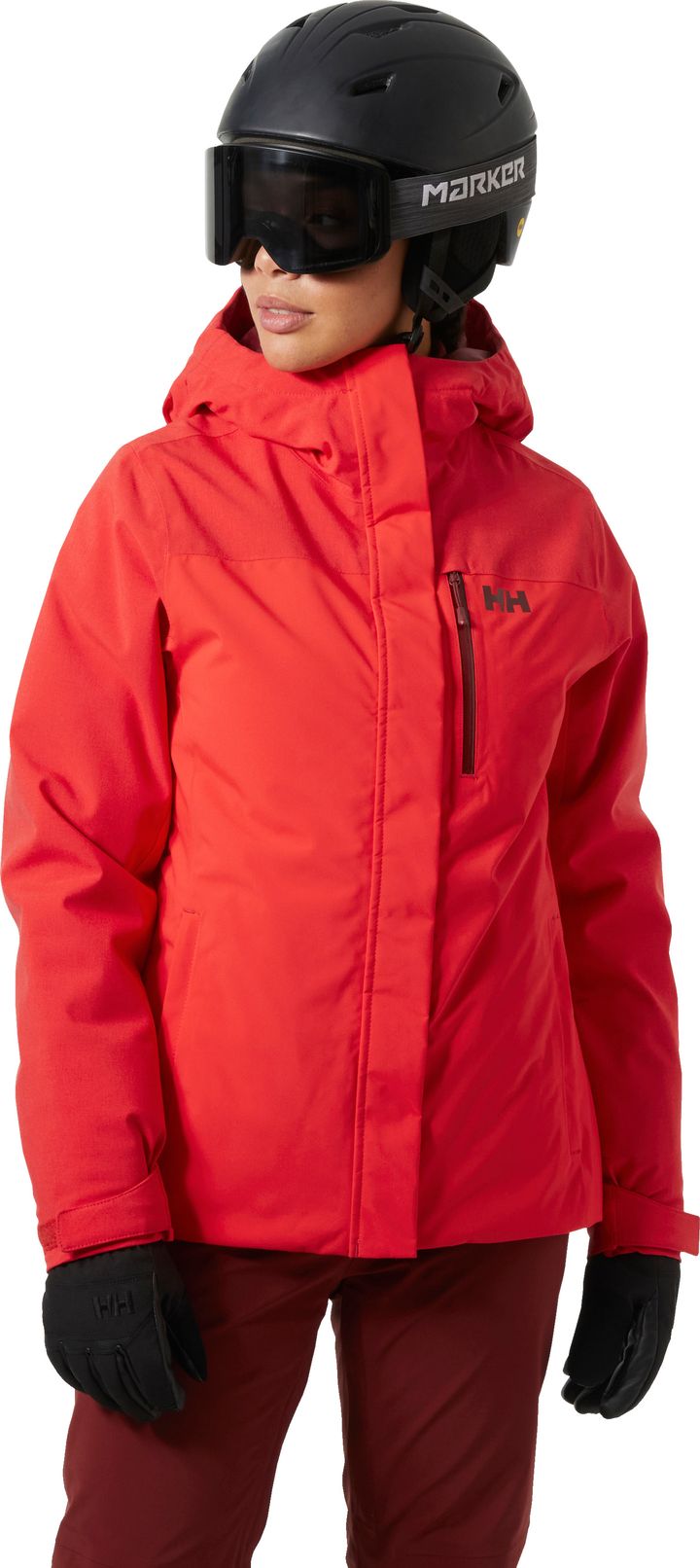 Helly Hansen Women's Snowplay Jacket Red Helly Hansen Helly Hansen Women's Snowplay Jacket Red Helly Hansen