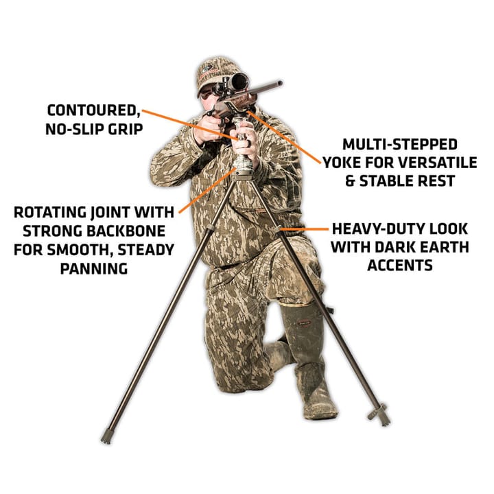 Primos Primos Trigger St. Gen. III Stående Bipod Dark Earth/Camo Primos