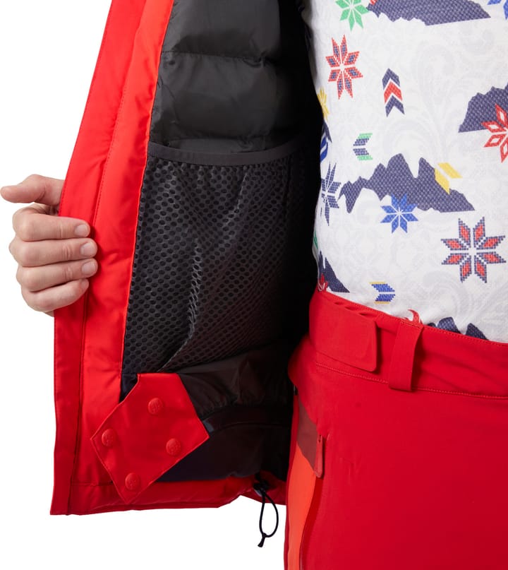 Helly Hansen Men's Swift Team Insulated Ski Jacket Red Helly Hansen