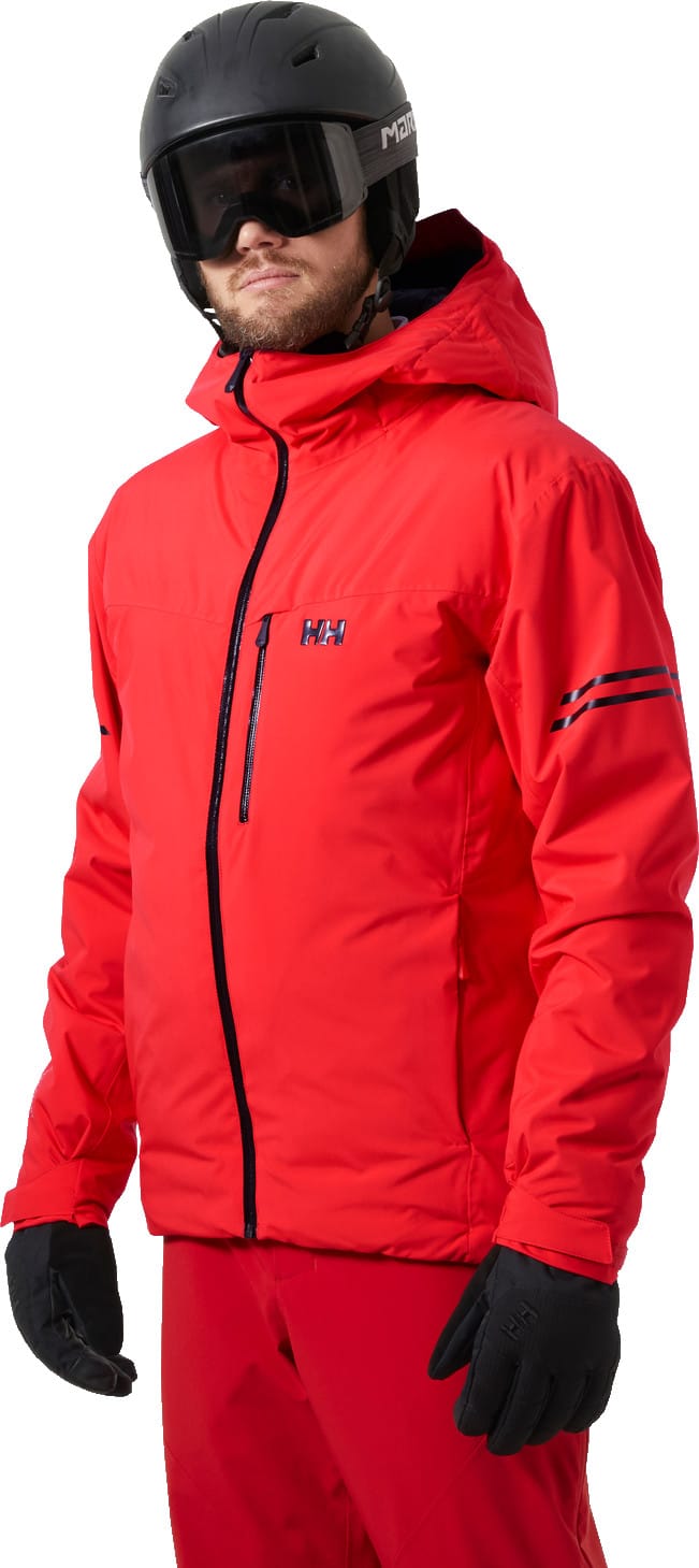 Helly Hansen Men's Swift Team Insulated Ski Jacket Red Helly Hansen