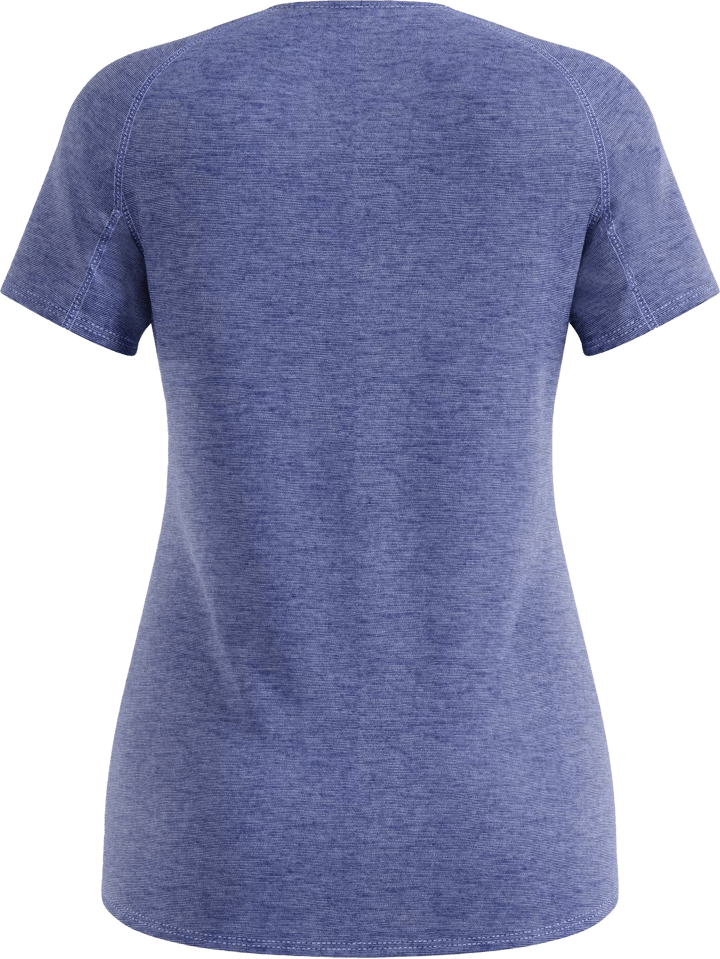 Odlo Women's T-Shirt Crew Neck S/S X-Alp Pw 115 Dazzling Blue Melange Odlo