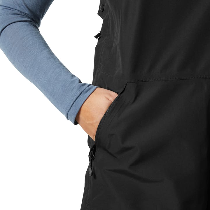 Helly Hansen Women's Emiko Shell Bib Pants Black Helly Hansen