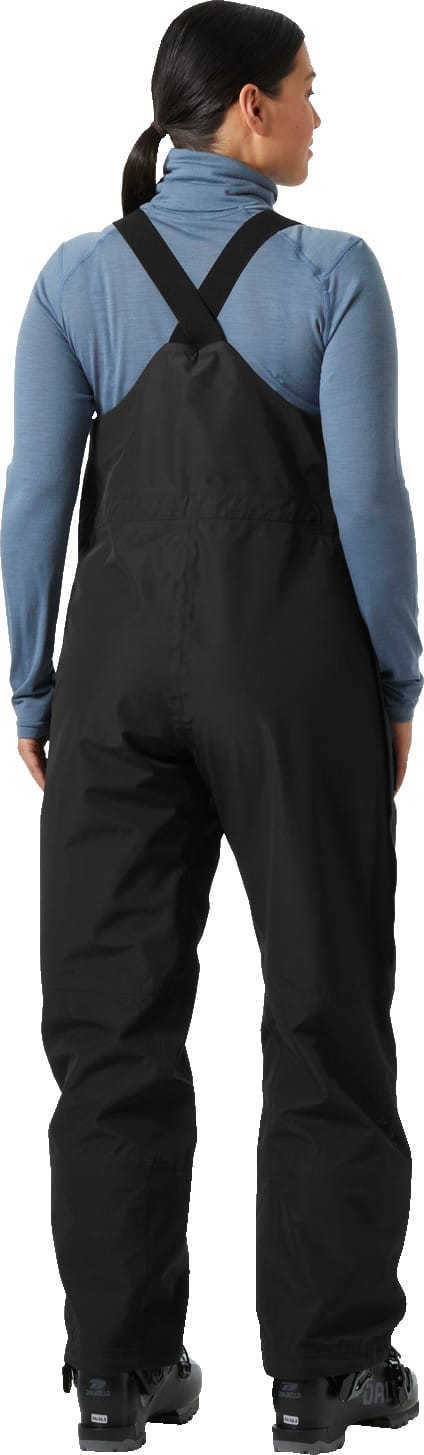 Helly Hansen Women's Emiko Shell Bib Pants Black Helly Hansen Helly Hansen Women's Emiko Shell Bib Pants Black Helly Hansen