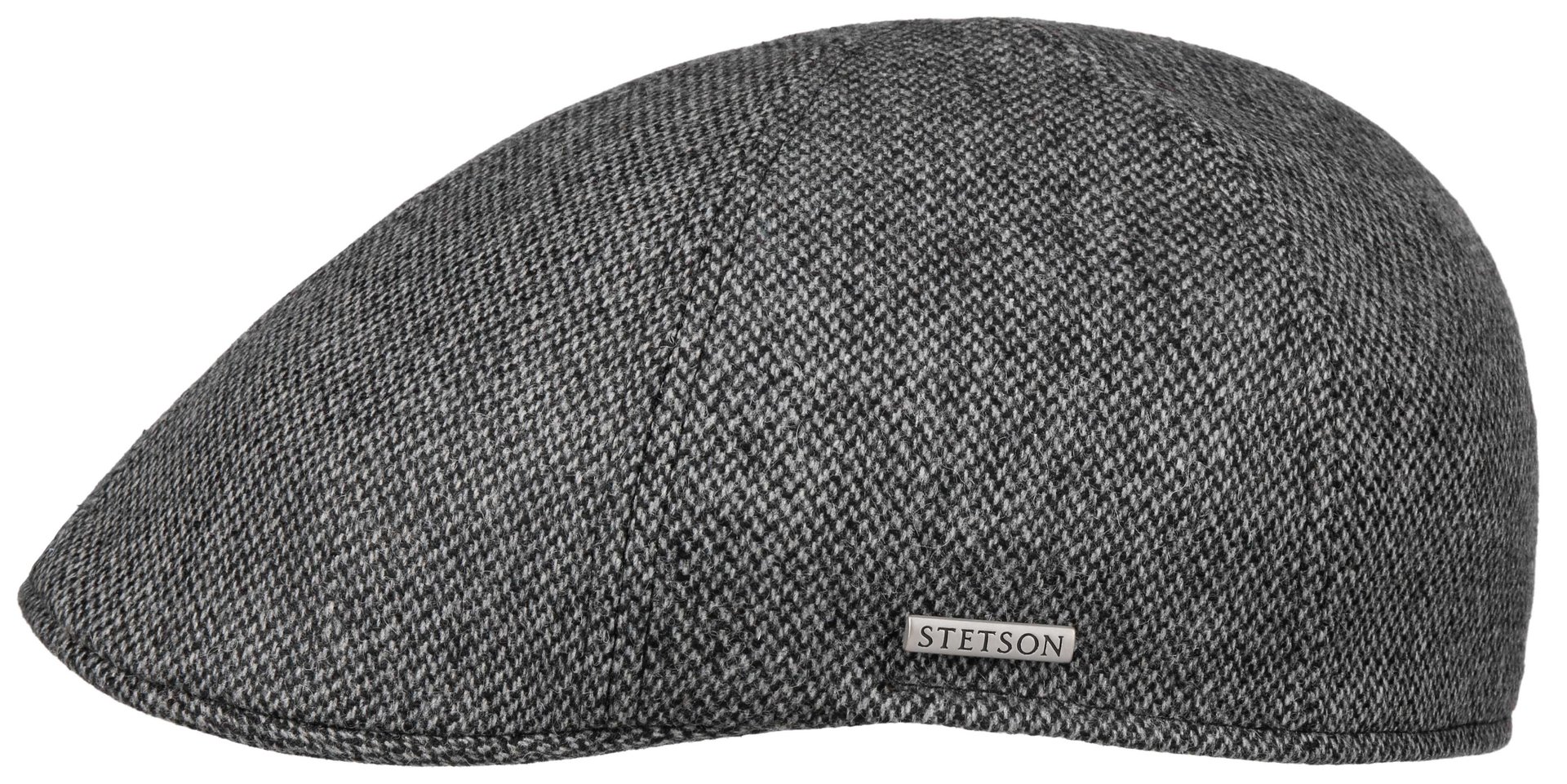 Stetson Grå flatcap Keps Texas Wool Anthracit/Black Flat Cap herr – bild 2