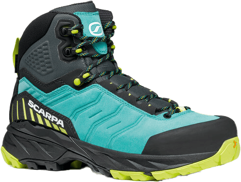 Scarpa Women's Rush TRK GORE-TEX Ceramic/Sunny Lime Scarpa