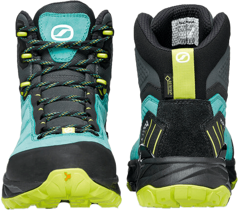 Scarpa Women's Rush TRK GORE-TEX Ceramic/Sunny Lime Scarpa