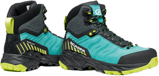 Scarpa Women's Rush TRK GORE-TEX Ceramic/Sunny Lime Scarpa