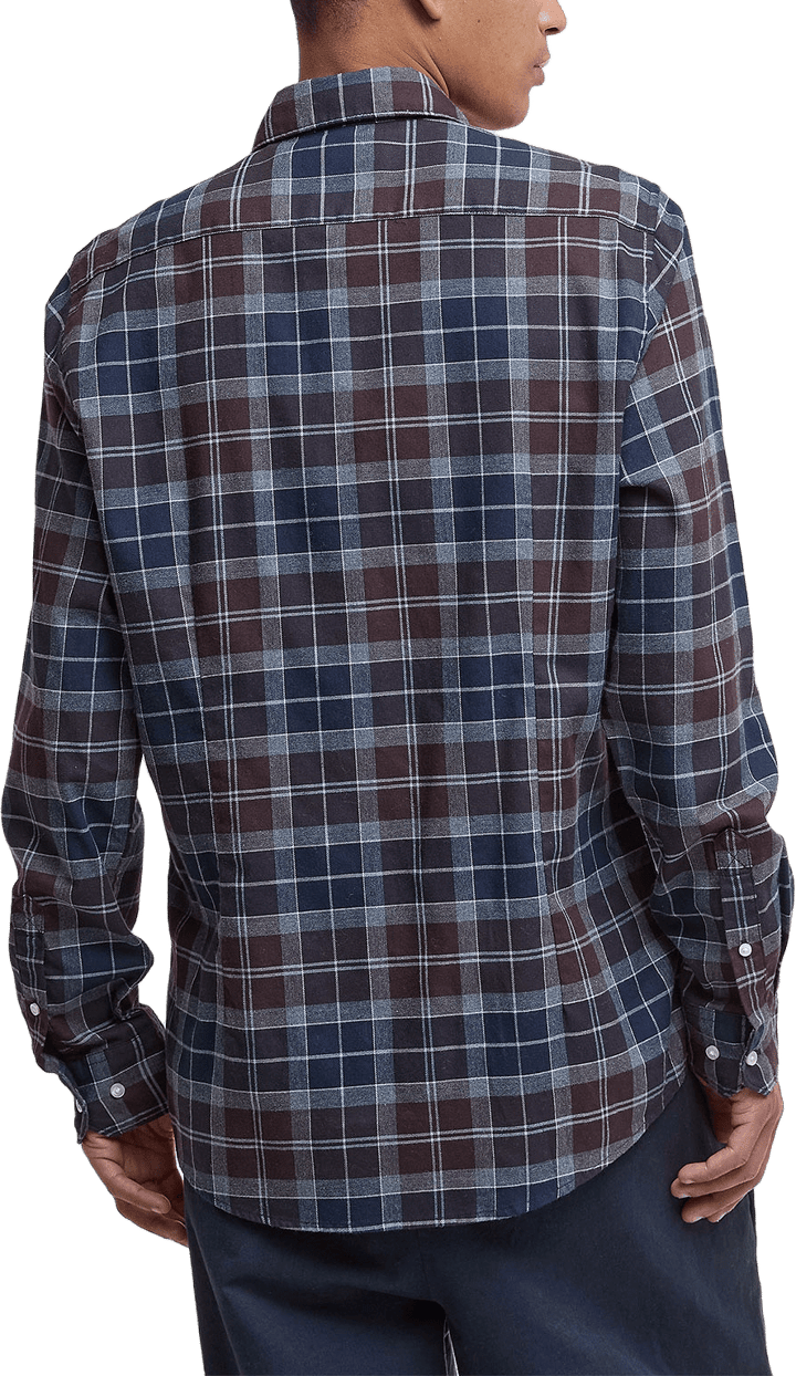 Barbour Men's Fortrose Tailored Shirt Midnight Oak Tartan Barbour Barbour Men's Fortrose Tailored Shirt Midnight Oak Tartan Barbour