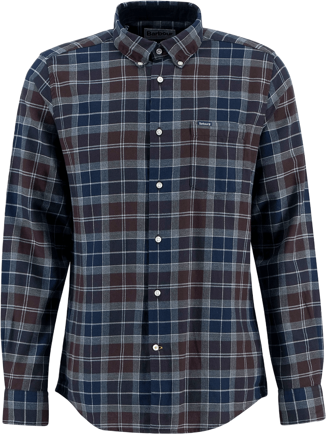 Barbour Men's Fortrose Tailored Shirt Midnight Oak Tartan