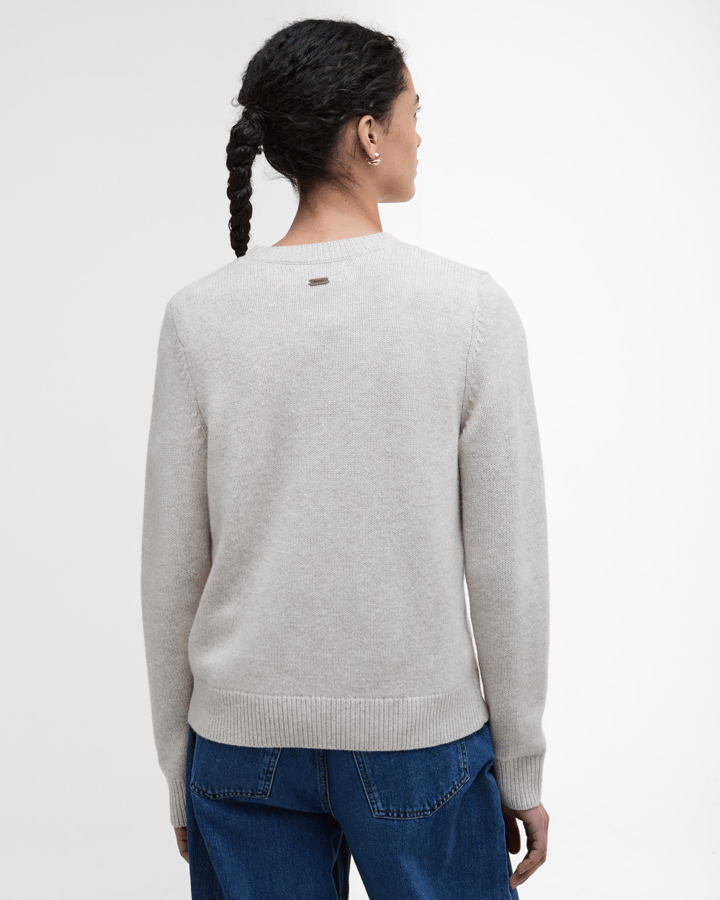 Barbour Women's Woodhouse Knitted Jumper Oatmeal Barbour