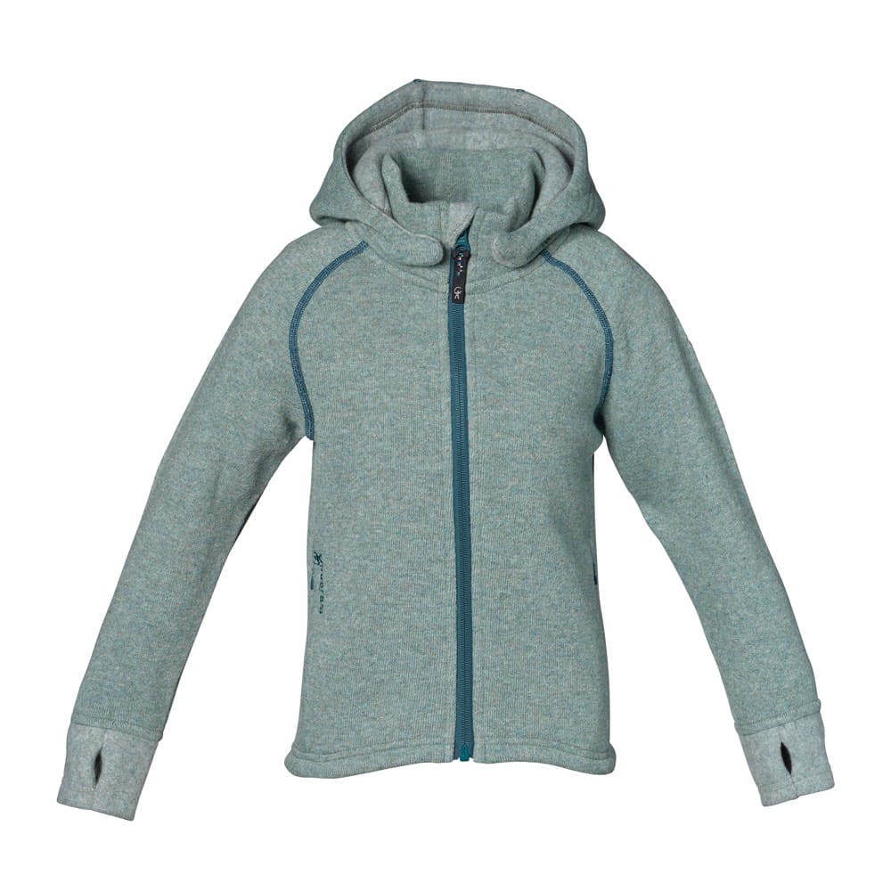 Isbjörn Of Sweden Shaun Hoodie Kids Pinesilver