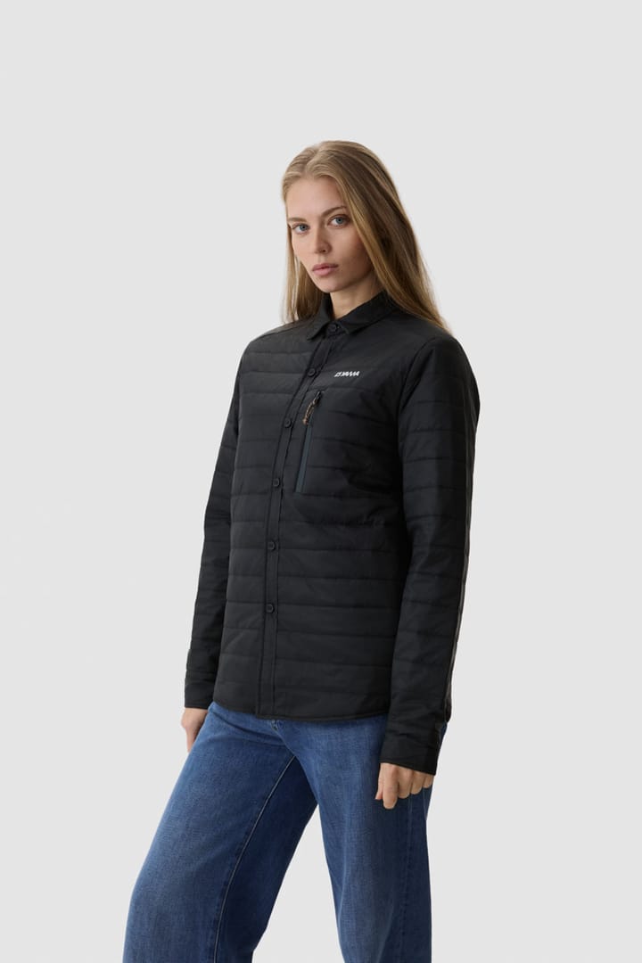 Yama Ember Puffer Shirt Anthracite Yama