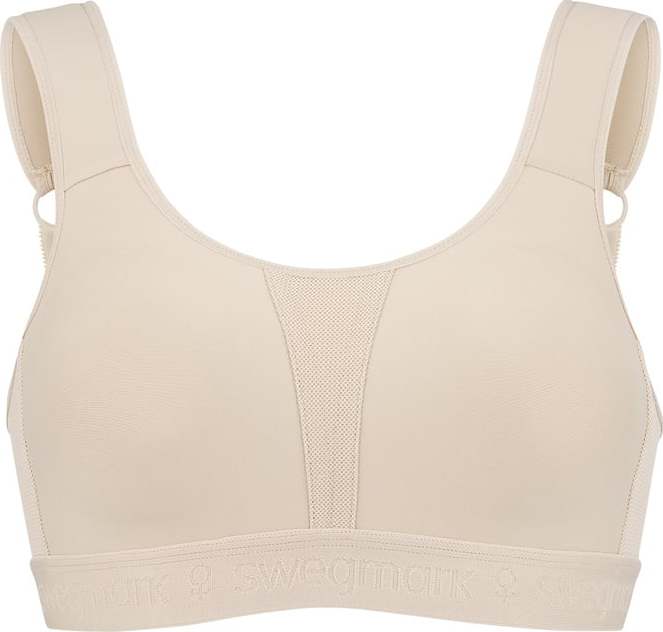 Swegmark Kimberly Iconic Sport Bra Beige Underkläder 70C