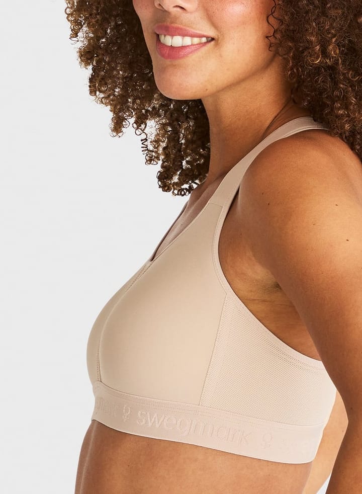 Swegmark Kimberly Iconic Sport Bra Beige Swegmark Swegmark Kimberly Iconic Sport Bra Beige Swegmark