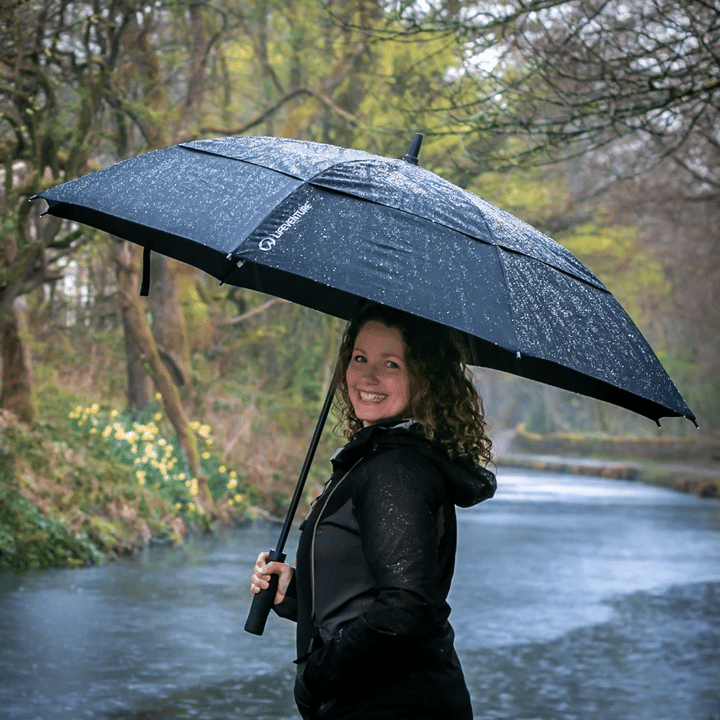 Lifeventure XL Trek Umbrella Black Lifeventure