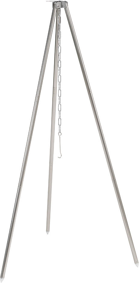 Easy Camp Campfire Aluminium Tripod Silver Kökstillbehör OneSize