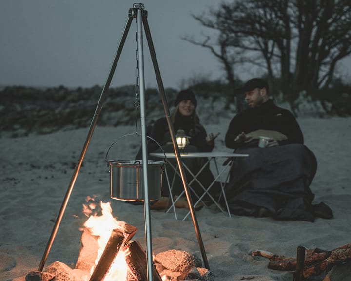 Easy Camp Campfire Aluminium Tripod Silver Easy Camp