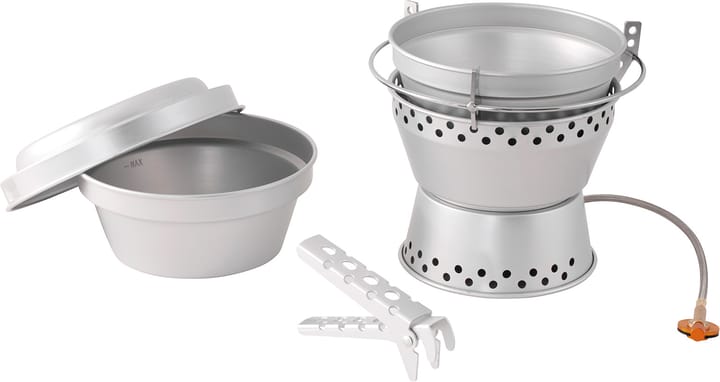 Easy Camp Storm Cooker & Stove Set Silver Easy Camp