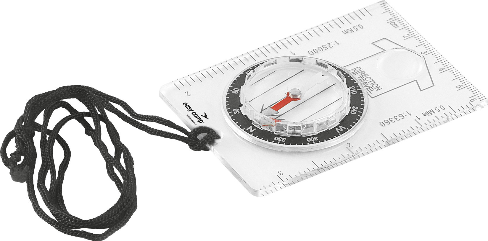 Easy Camp Adventure Map Compass Transparent Kompasser OneSize