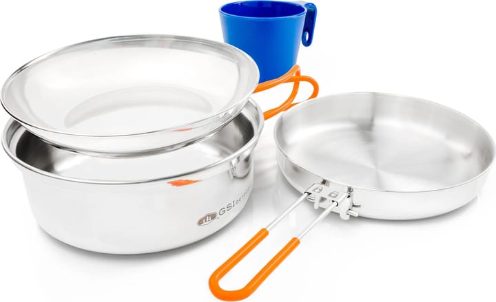 GSI Outdoors Glacier Stainless Mess Kit 1P GSI Outdoors